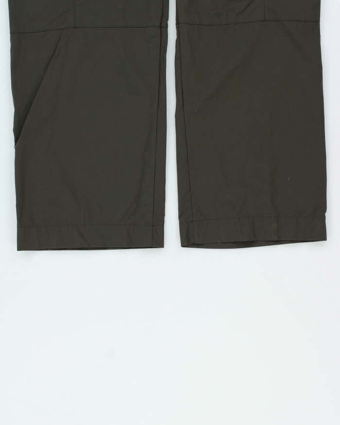 Vintage Y2K 00s Arc'teryx Wide Leg Khaki Cargo Tech Trousers - W36 L32