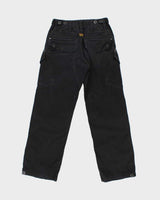 Vintage Y2K 00s G-Star Raw Weston Blan Heavyweight Multi-Pocket Wide Leg Canvas Cargo Trousers - W30 L32