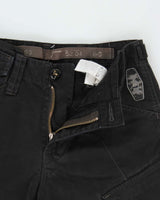 Vintage Y2K 00s G-Star Raw Weston Blan Heavyweight Multi-Pocket Wide Leg Canvas Cargo Trousers - W30 L32