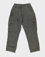 Vintage Carhartt B342 Ripstop Double Knee Khaki Canvas Relaxed Fit Workwear Trousers - W32 L32