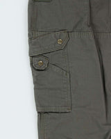 Vintage Carhartt B342 Ripstop Double Knee Khaki Canvas Relaxed Fit Workwear Trousers - W32 L32