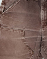 Vintage Y2K 00s Carhartt B01 Made In USA Double Knee Distressed Canvas Dungaree Fit Carpenter Trousers - W34 L28