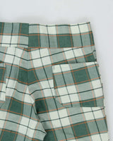 Vintage 1970s Day's Canaday's Tartan Bell Bottom Flared Trousers - W31 L30