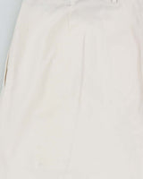Vintage 1990s Burberry Pleated Relaxed Fit Summer Trousers - W32 L30