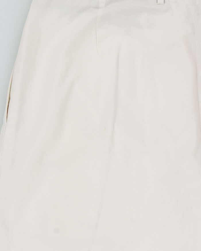 Vintage 1990s Burberry Pleated Relaxed Fit Summer Trousers - W32 L30