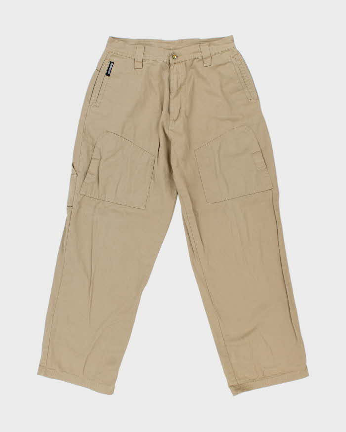 Vintage Y2K 00s Ripzone Canvas Wide Leg Cargo Trousers - W30 L31