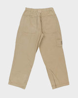 Vintage Y2K 00s Ripzone Canvas Wide Leg Cargo Trousers - W30 L31