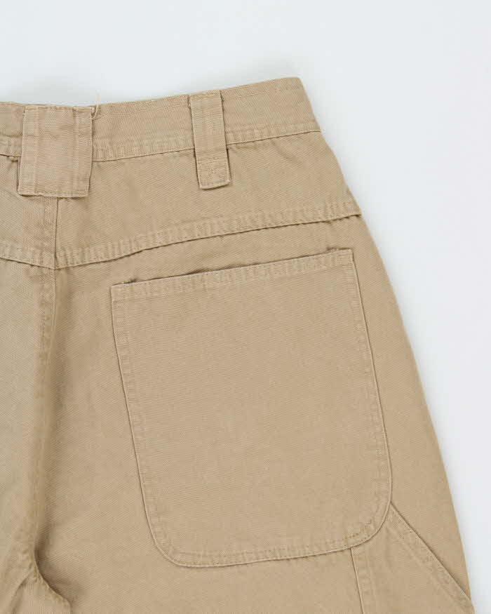 Vintage Y2K 00s Ripzone Canvas Wide Leg Cargo Trousers - W30 L31