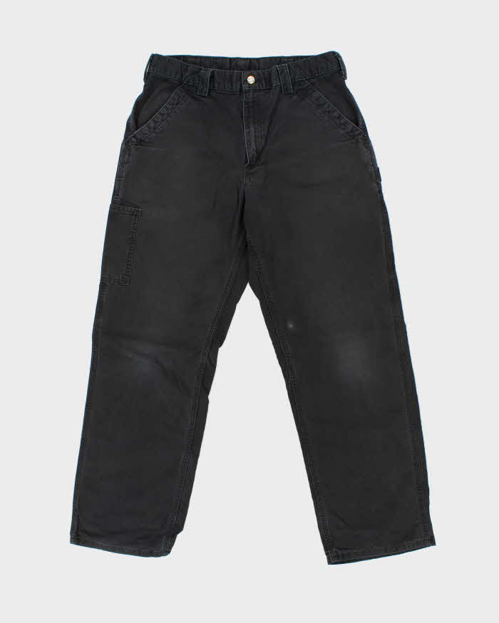 Vintage Carhartt B151 Canvas Work Original Dungaree Fit Trousers - W34 L32