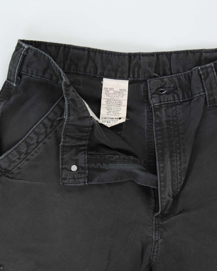 Vintage Carhartt B151 Canvas Work Original Dungaree Fit Trousers - W34 L32