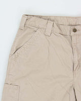 Vintage Carhartt B151 Canvas Tan Original Dungaree Fit Trousers - W36 L30
