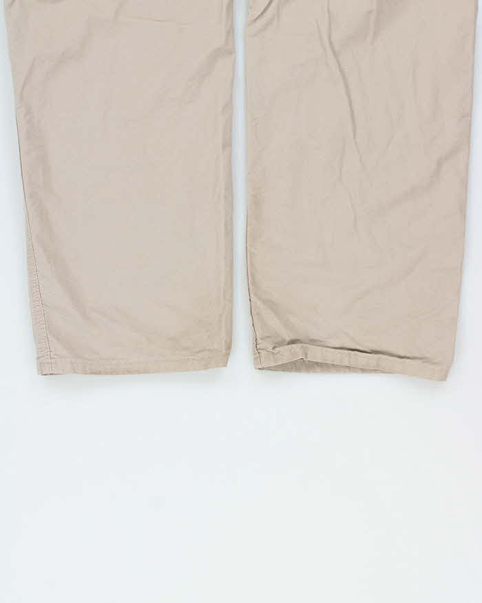 Vintage Carhartt B151 Canvas Tan Original Dungaree Fit Trousers - W36 L30