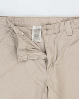 Vintage Carhartt B151 Canvas Tan Original Dungaree Fit Trousers - W36 L30