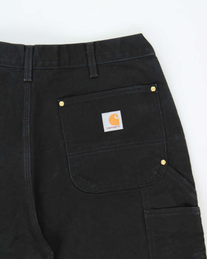 Vintage Carhartt B01 Made In USA Duck Canvas Double Knee Loose Original Fit Carpenter Trousers - W36 L30