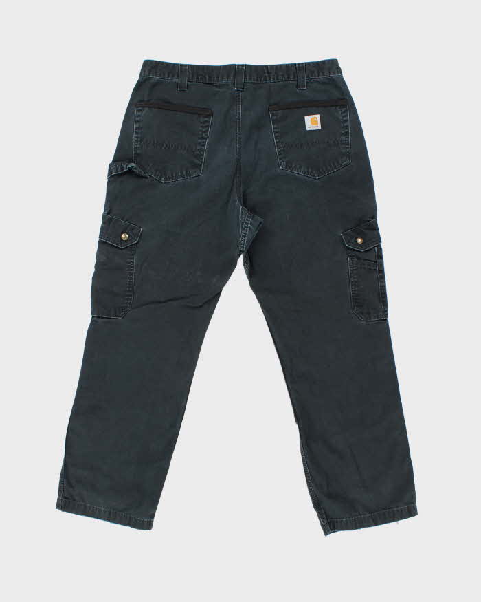 Vintage Carhartt B342 Ripstop Relaxed Fit Heavyweight Cargo Trousers - W36 L29