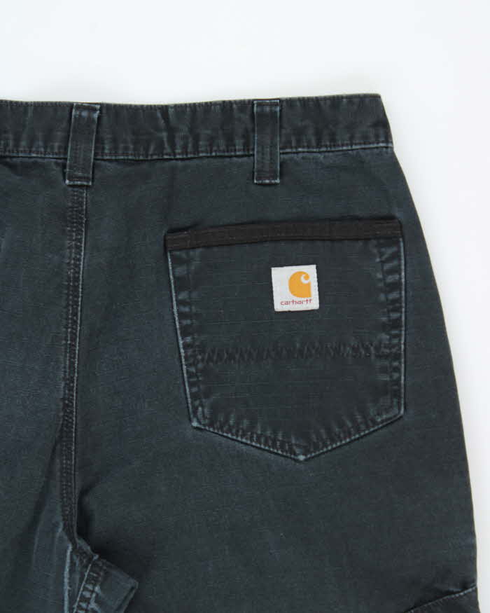 Vintage Carhartt B342 Ripstop Relaxed Fit Heavyweight Cargo Trousers - W36 L29