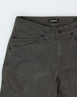 Arc'teryx Cronin Khaki Canvas Relaxed Straight Leg Technical Trousers - W28 L32