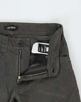 Arc'teryx Cronin Khaki Canvas Relaxed Straight Leg Technical Trousers - W28 L32