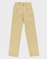 DSWT 1979 Levi's White Tab Made In Italy Double Pleated Straight Leg Trousers - W30 L36