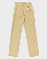 DSWT 1979 Levi's White Tab Made In Italy Double Pleated Straight Leg Trousers - W30 L36