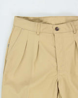 DSWT 1979 Levi's White Tab Made In Italy Double Pleated Straight Leg Trousers - W30 L36