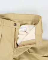 DSWT 1979 Levi's White Tab Made In Italy Double Pleated Straight Leg Trousers - W30 L36