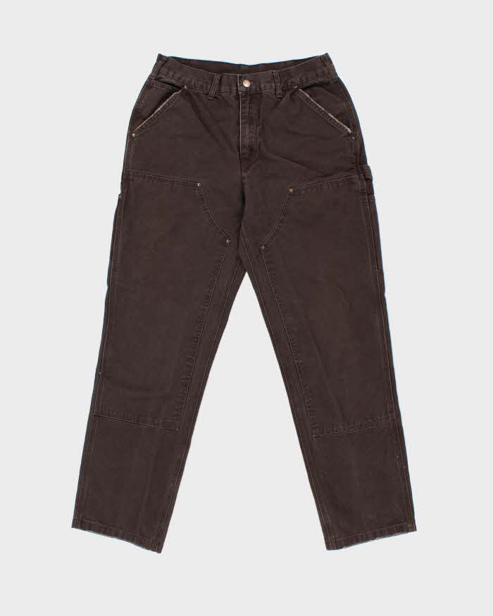 Vintage Carhartt Double Knee Original Loose Fit Workwear Carpenter Trousers - W32 L30