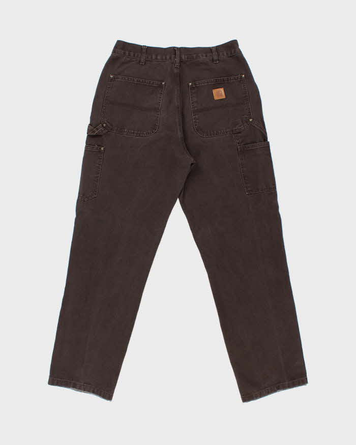 Vintage Carhartt Double Knee Original Loose Fit Workwear Carpenter Trousers - W32 L30