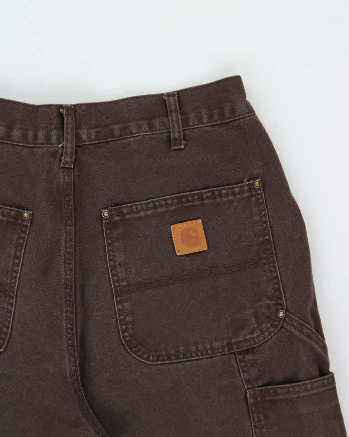 Vintage Carhartt Double Knee Original Loose Fit Workwear Carpenter Trousers - W32 L30