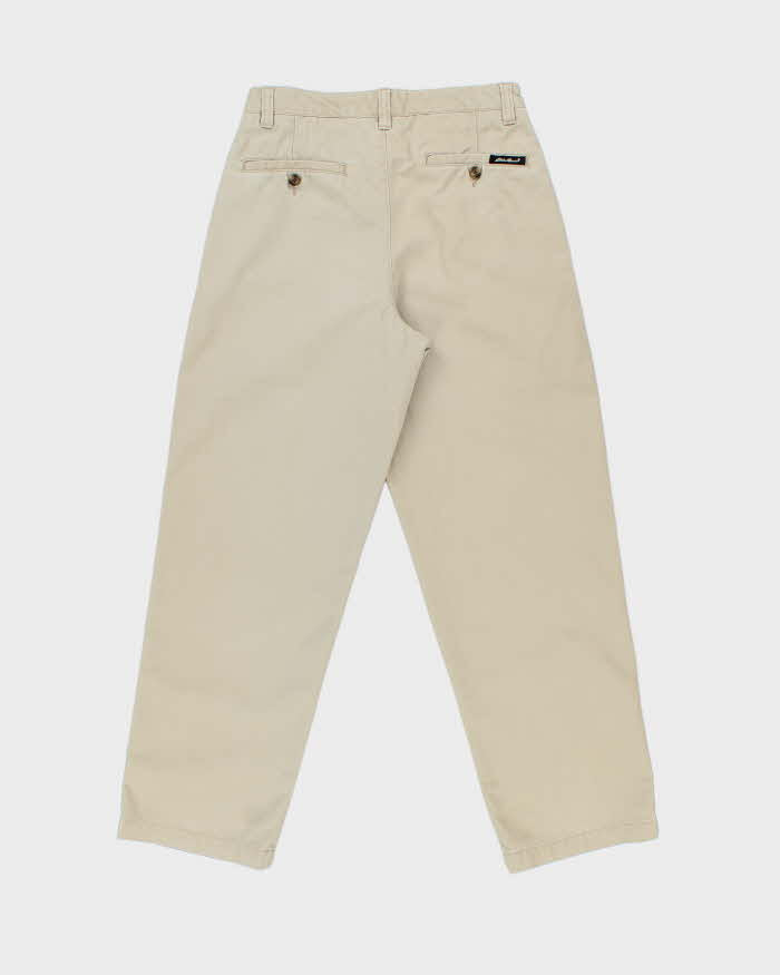 Vintage Y2K 00s Eddie Bauer Double Pleat Relaxed Fit Khakis - W30 L30