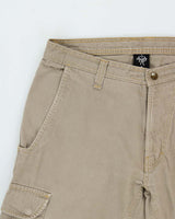 Vintage Y2K 00s Prana 'Breathe' Organic Relaxed Leg Cargo Trousers - W32 L30