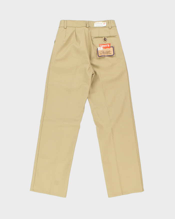DSWT 1970s Levi's 696 High Waisted Double Pleated Trousers - W27 L30