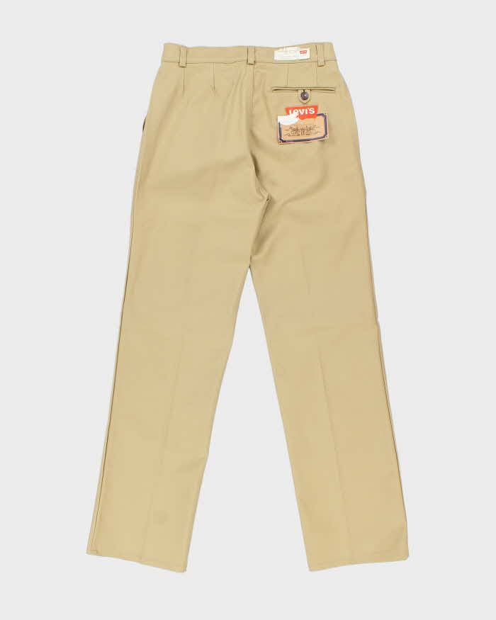 DSWT 1970s Levi's 696 High Waisted Double Pleated Trousers - W29 L32