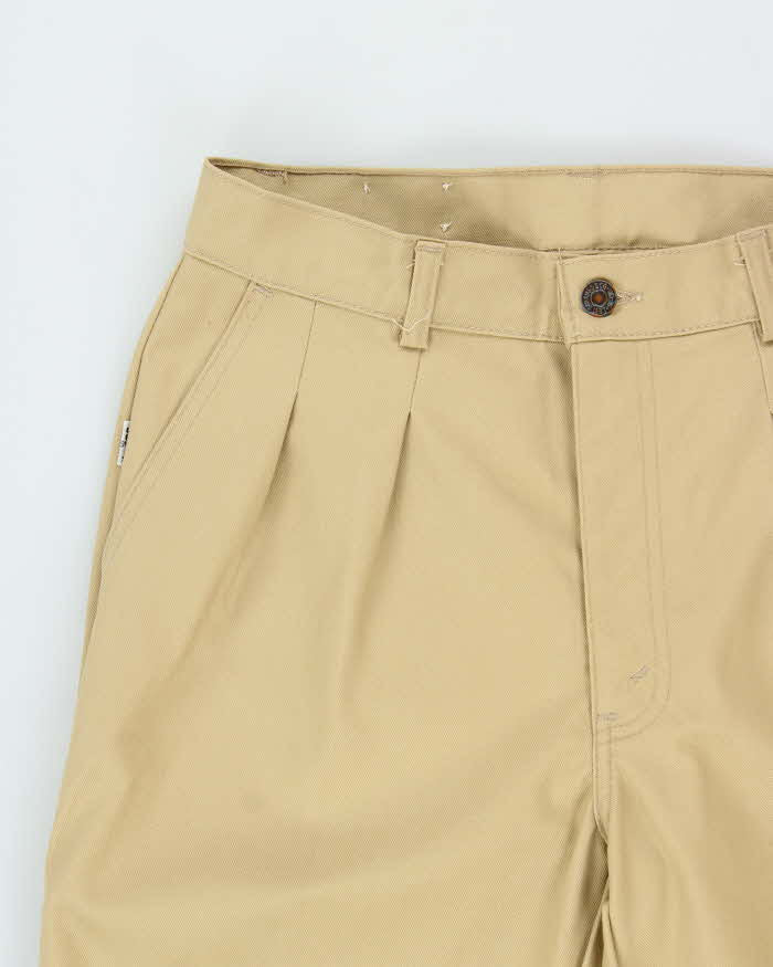 DSWT 1970s Levi's 696 High Waisted Double Pleated Trousers - W29 L32