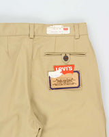 DSWT 1970s Levi's 696 High Waisted Double Pleated Trousers - W29 L32