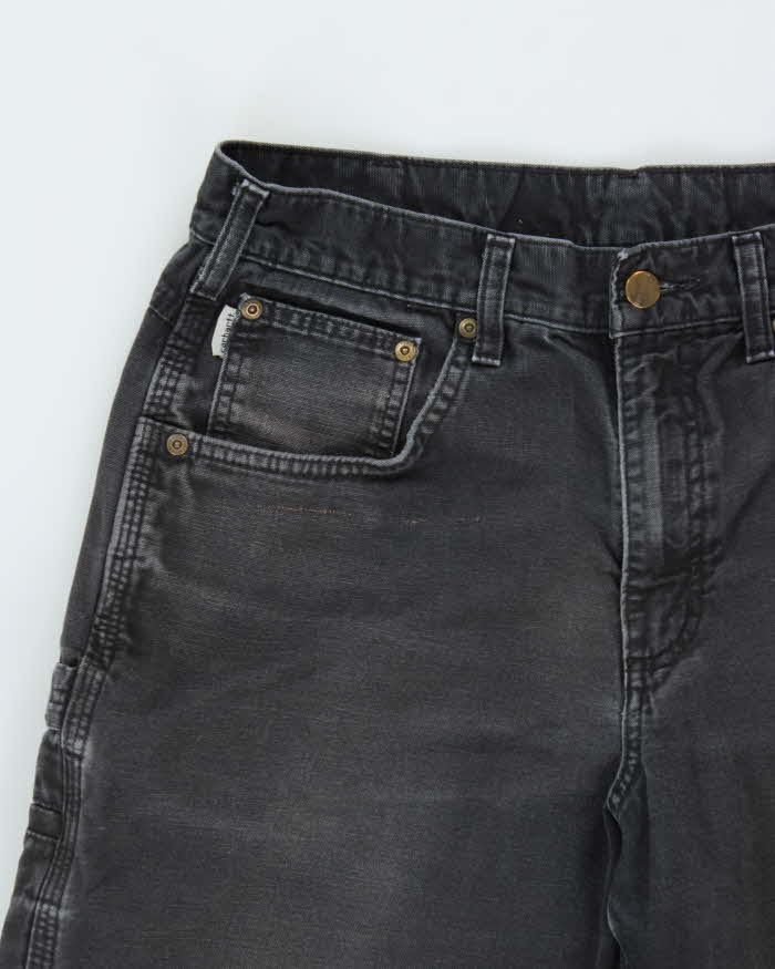 Vintage Carhartt B159 Canvas Loose Fit Carpenter Workwear Trousers - W32 L32