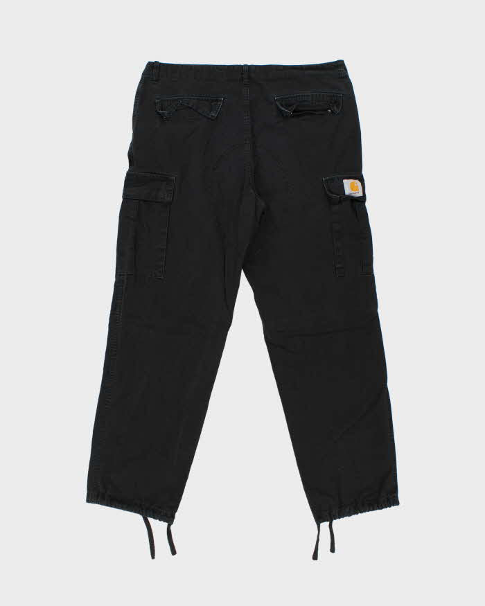 Vintage Carhartt WIP Hooded Theory Sweat RipStop Relaxed Fit Cargo Trousers - W34 L29