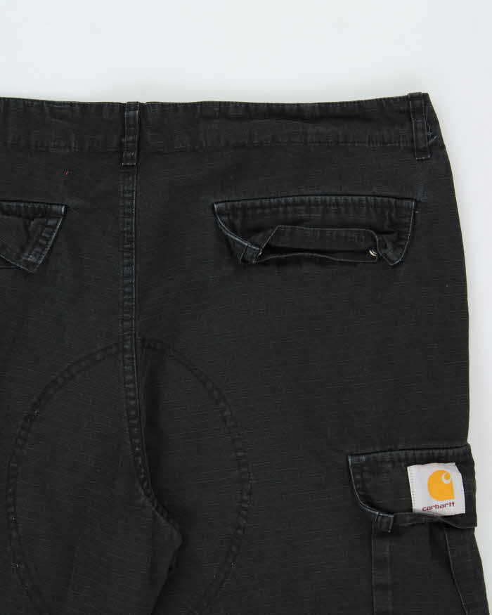 Vintage Carhartt WIP Hooded Theory Sweat RipStop Relaxed Fit Cargo Trousers - W34 L29