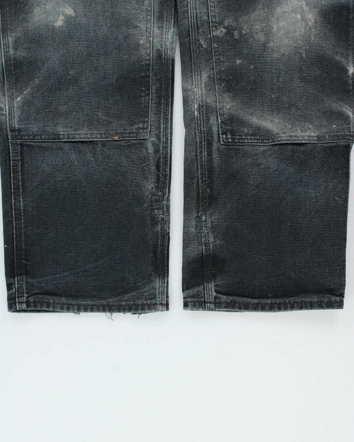 Vintage Carhartt B01 Union Made In USA Duck Canvas Double Knee Distressed Carpenter Trousers - W36 L30