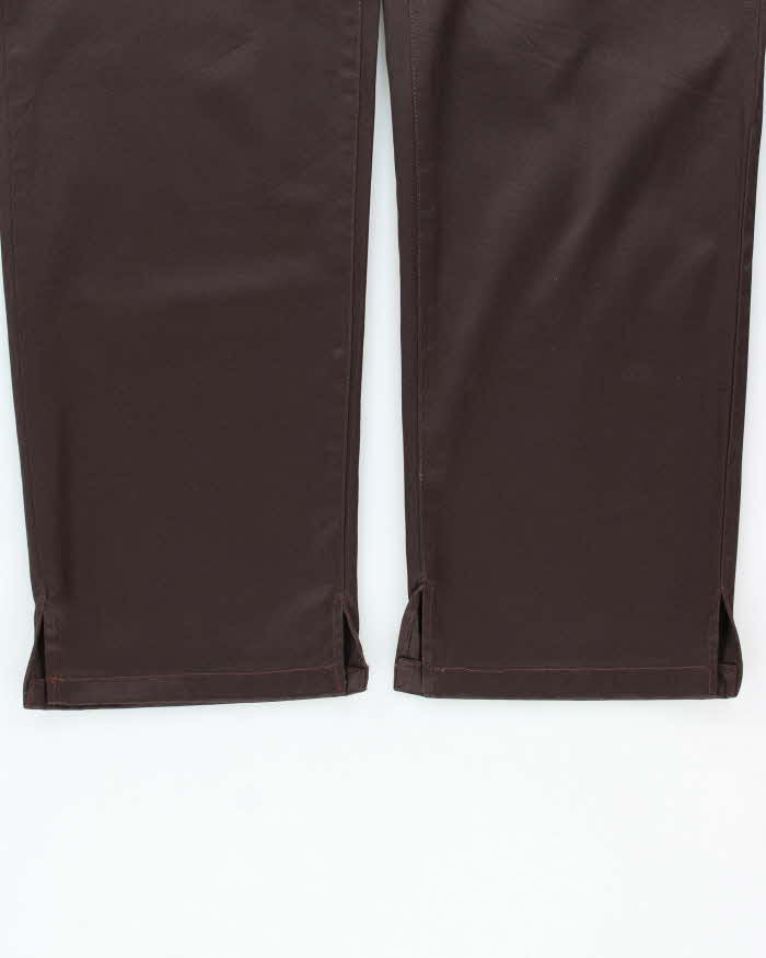 Vintage Y2K 00s Versace Classic V2 Satin Straight Leg Trousers - W32 L31