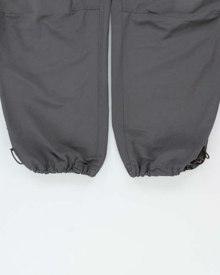 Vintage Y2K 00s Adidas Wide Leg Adjustable Technical Cargo Trousers - W36 L30