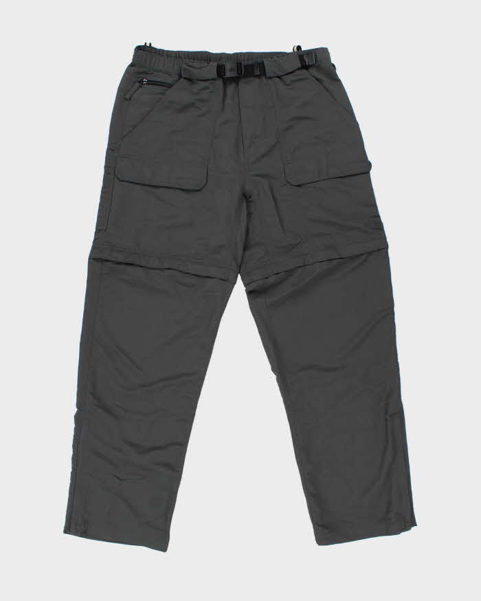 Vintage Y2K 00s The North Face Convertible 2-In-1 Adjustable Wide Leg Technical Trousers - W34 L32