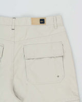 Vintage Y2K 00s Quiksilver Soft Shell Wide Leg Cargo Trousers - W33 L30
