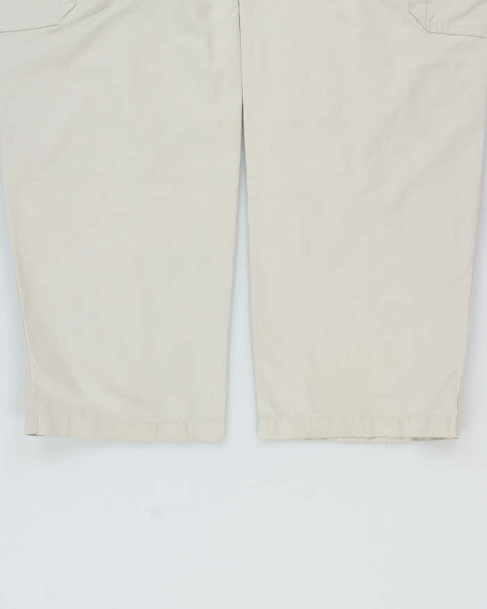 Vintage Y2K 00s Quiksilver Soft Shell Wide Leg Cargo Trousers - W33 L30