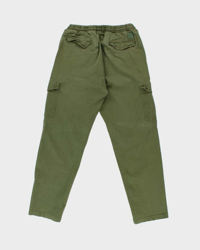Polar Skate Co. Khaki Canvas Straight Leg Cargo Trousers - W32 L30