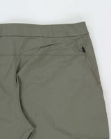 2022 Arc'teryx 'Acrople Jogger' Khaki Soft Shell Loose Fit Cuffed Technical Tracksuit Trousers - W36 L30