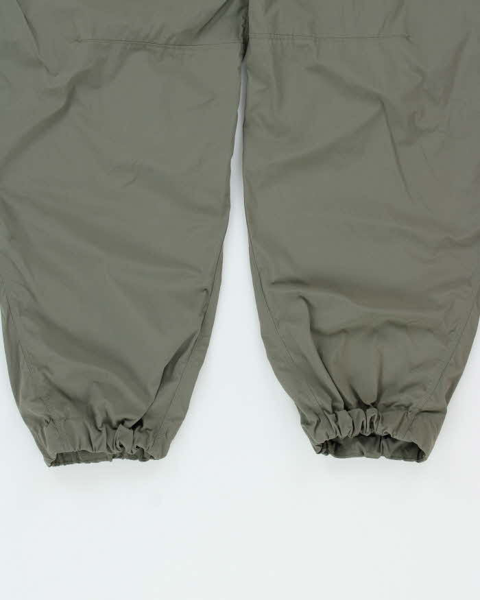 2022 Arc'teryx 'Acrople Jogger' Khaki Soft Shell Loose Fit Cuffed Technical Tracksuit Trousers - W36 L30