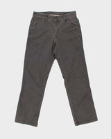 Vintage The North Face Khaki Heavyweight Canvas Straight Leg Techincal Trousers - W32 L31