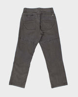 Vintage The North Face Khaki Heavyweight Canvas Straight Leg Techincal Trousers - W32 L31
