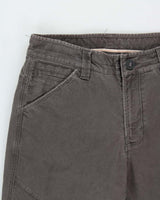 Vintage The North Face Khaki Heavyweight Canvas Straight Leg Techincal Trousers - W32 L31